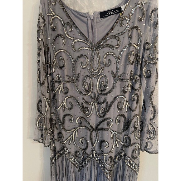 Midnight Velvet evening gown size 12 - Picture 4 of 9